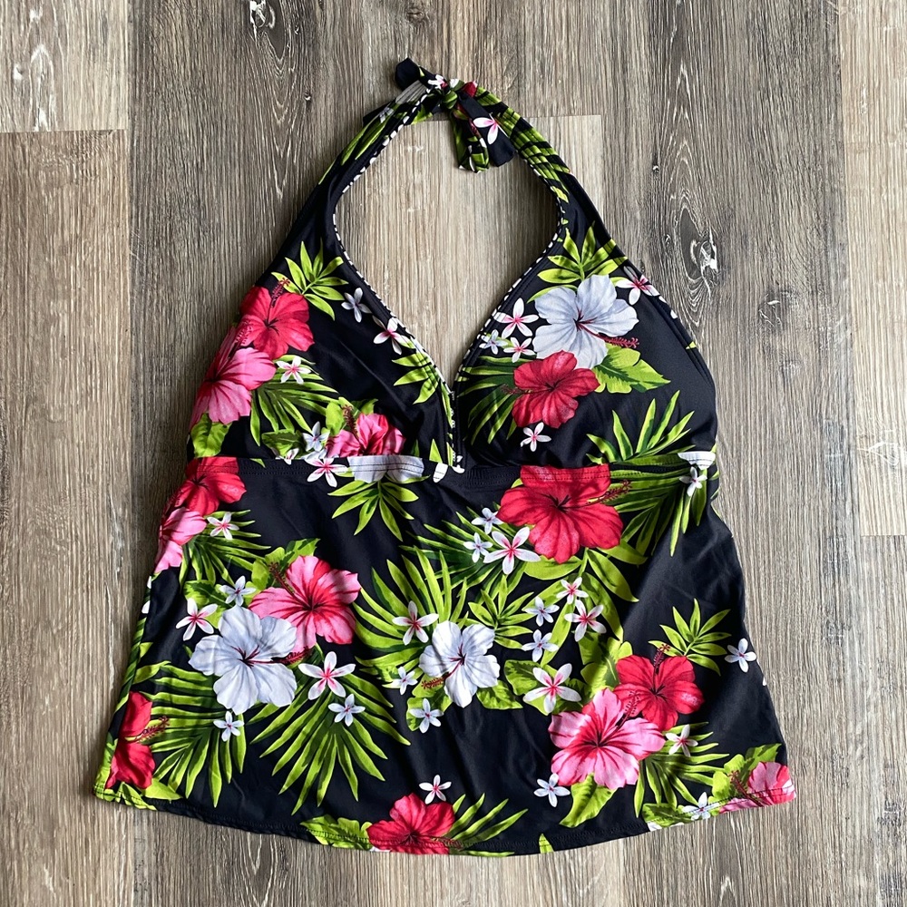 Coco Reef Bathing Suit Top Floral